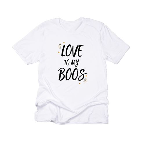 LOVE to my BOOS (Black) - Tee (White)