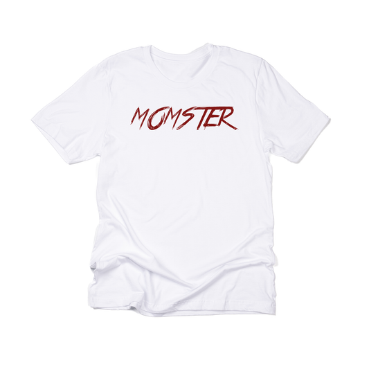 Momster (Red) - Tee (White)
