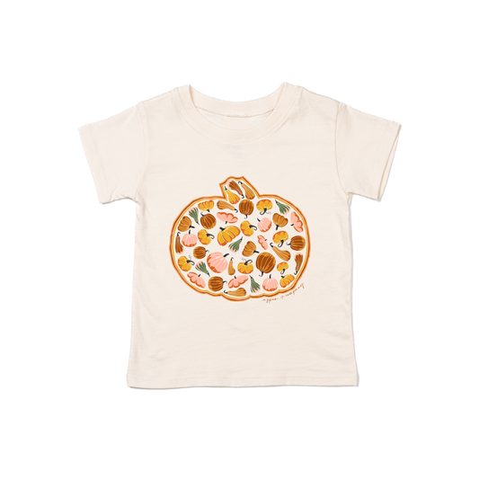 Pumpkin Made of Pumpkins - Kids Tee (Natural)