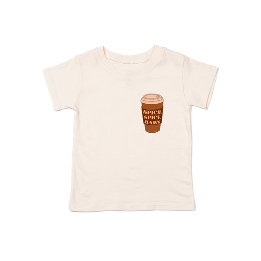 Spice Spice Baby (Pocket) - Kids Tee (Natural)