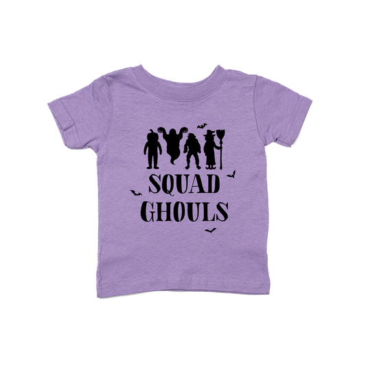 Squad Ghouls (Black) - Kids Tee (Lavender)