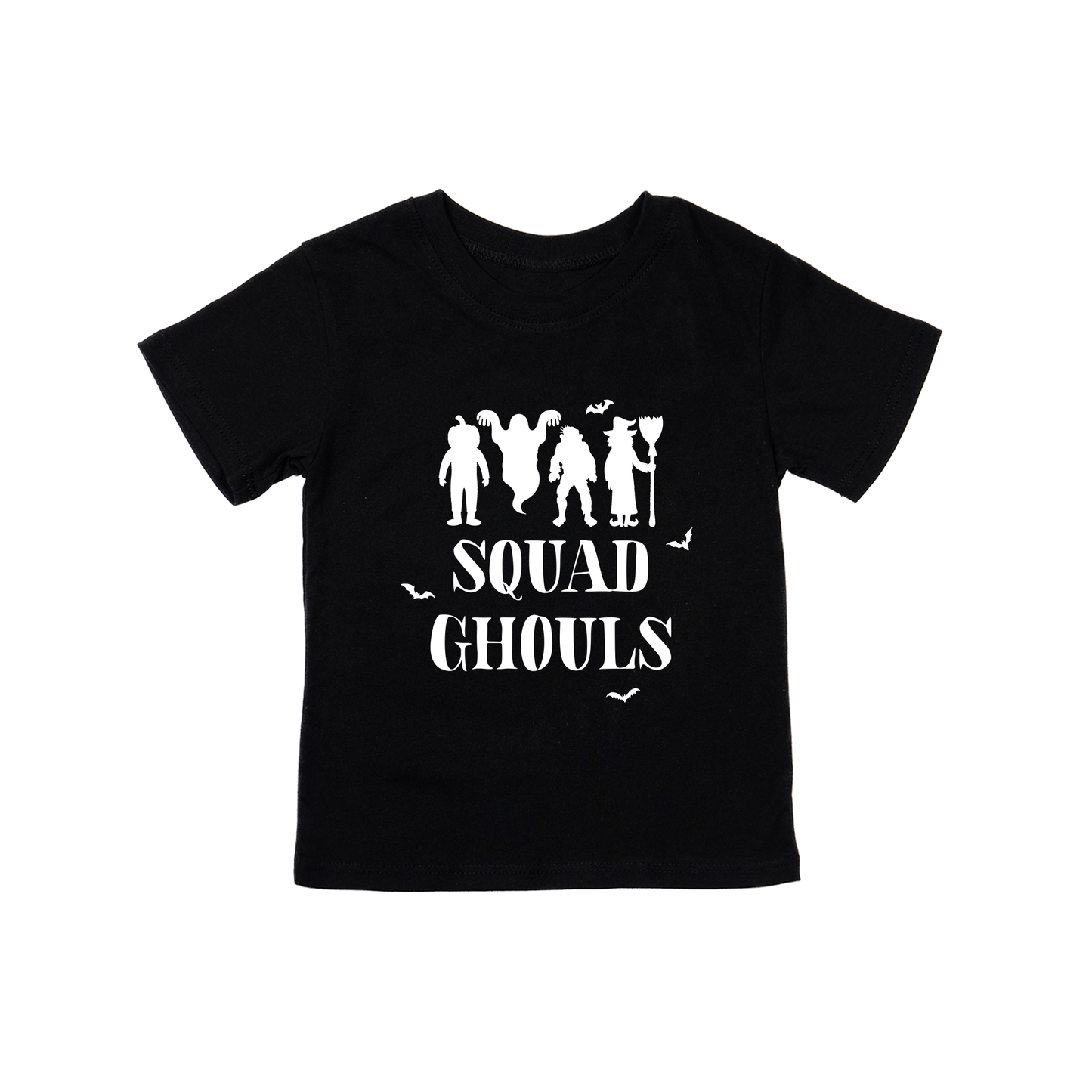 Squad Ghouls (White) - Kids Tee (Black)