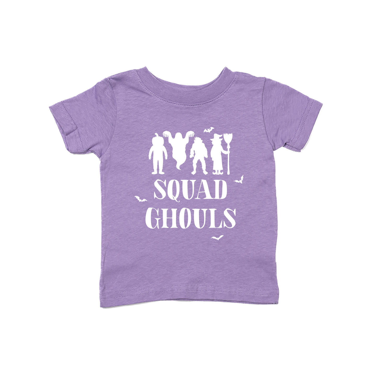 Squad Ghouls (White) - Kids Tee (Lavender)