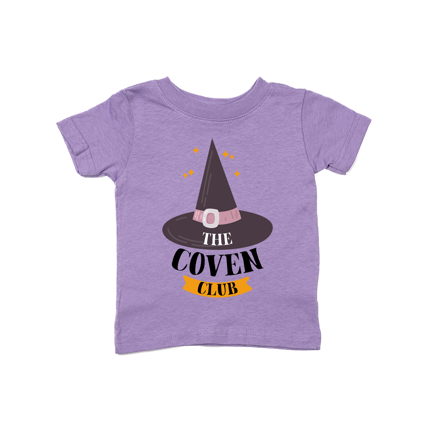 The Coven Club (Black) - Kids Tee (Lavender)