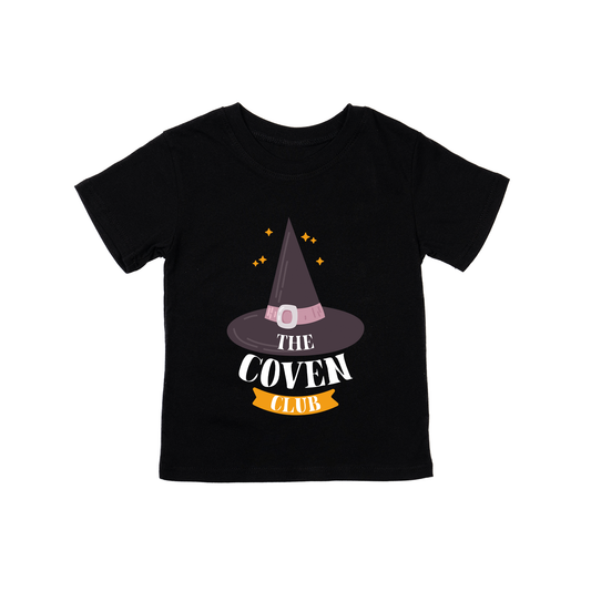 The Coven Club (White) - Kids Tee (Black)