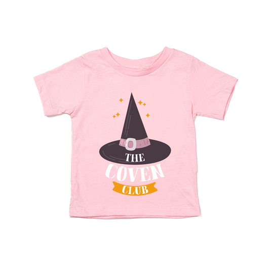 The Coven Club (White) - Kids Tee (Pink)