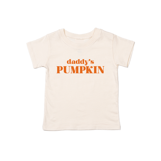 Daddy's Pumpkin - Kids Tee (Natural)