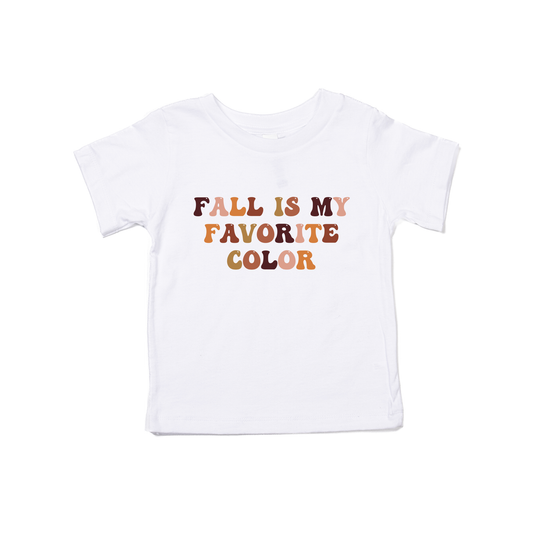 Fall is my favorite color - Kids Tee (White)