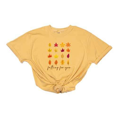 Falling for You - Tee (Vintage Mustard, Short Sleeve)
