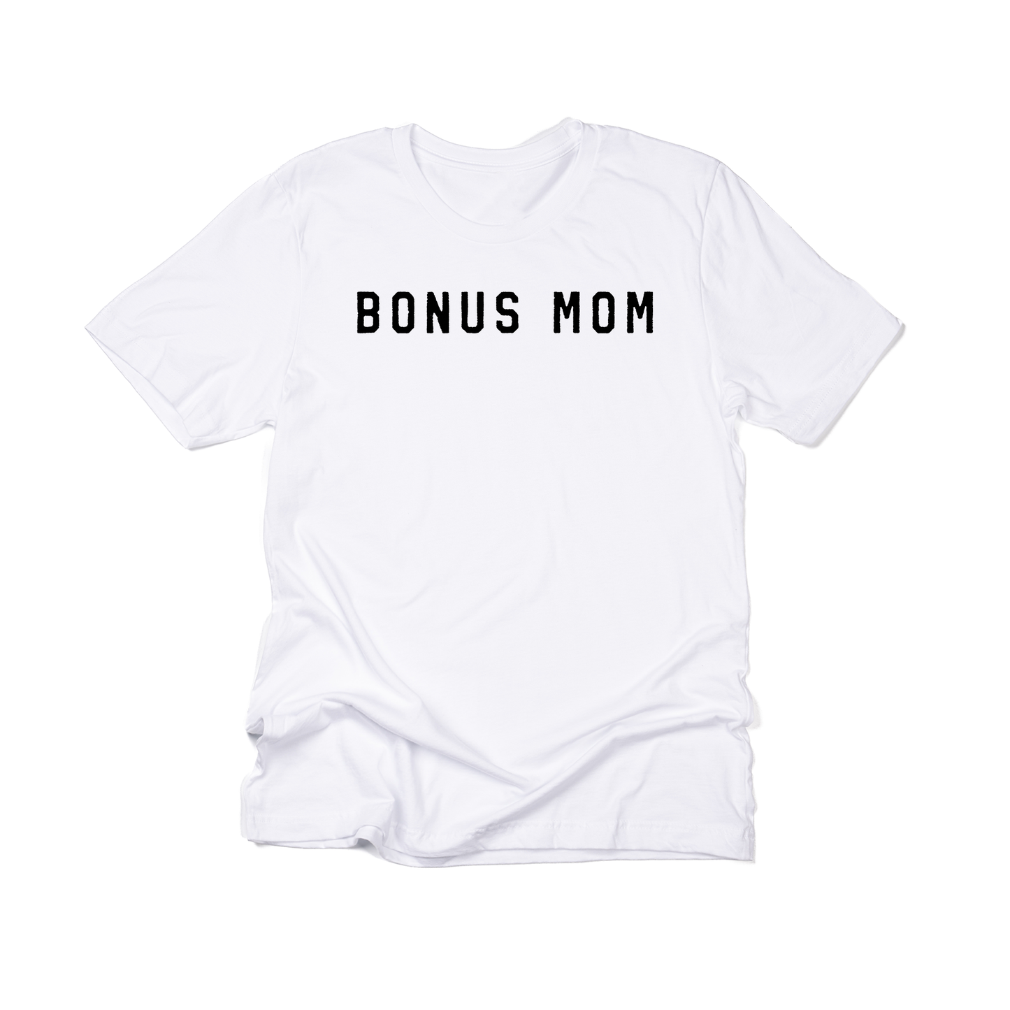 Bonus Mom (Black) - Tee (White)