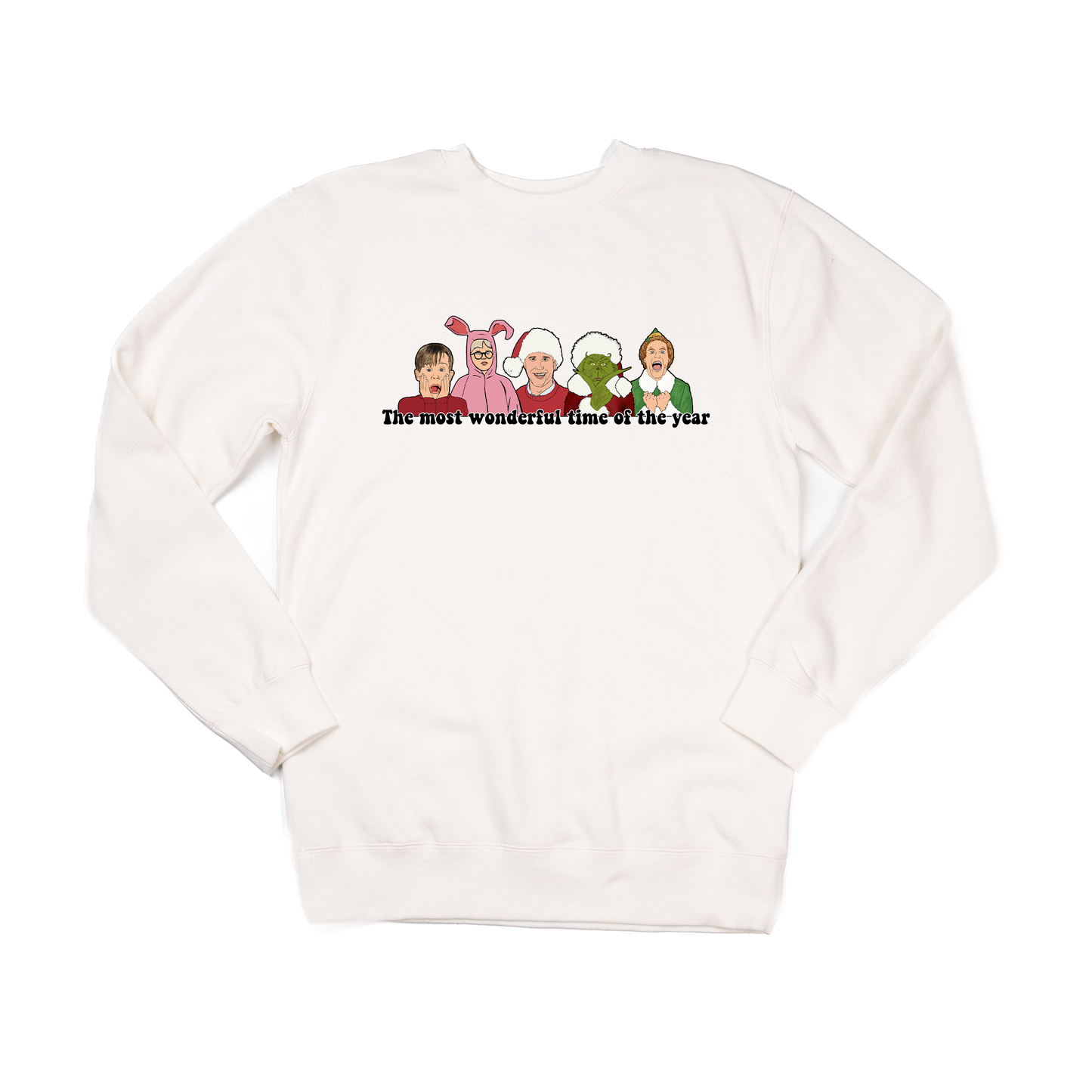 Favorite Christmas Characters - Sweatshirt (Creme)