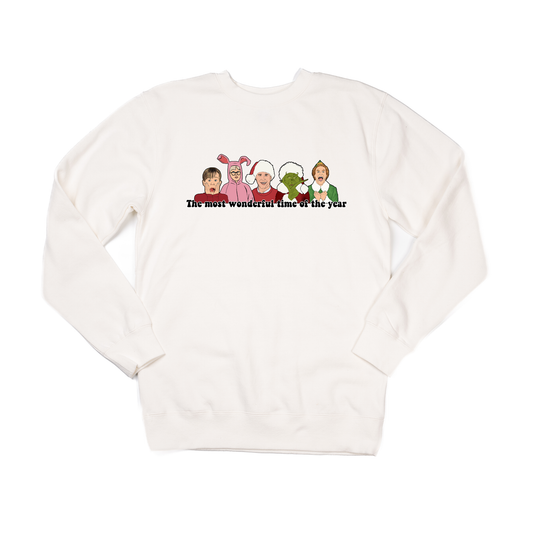 Favorite Christmas Characters - Sweatshirt (Creme)