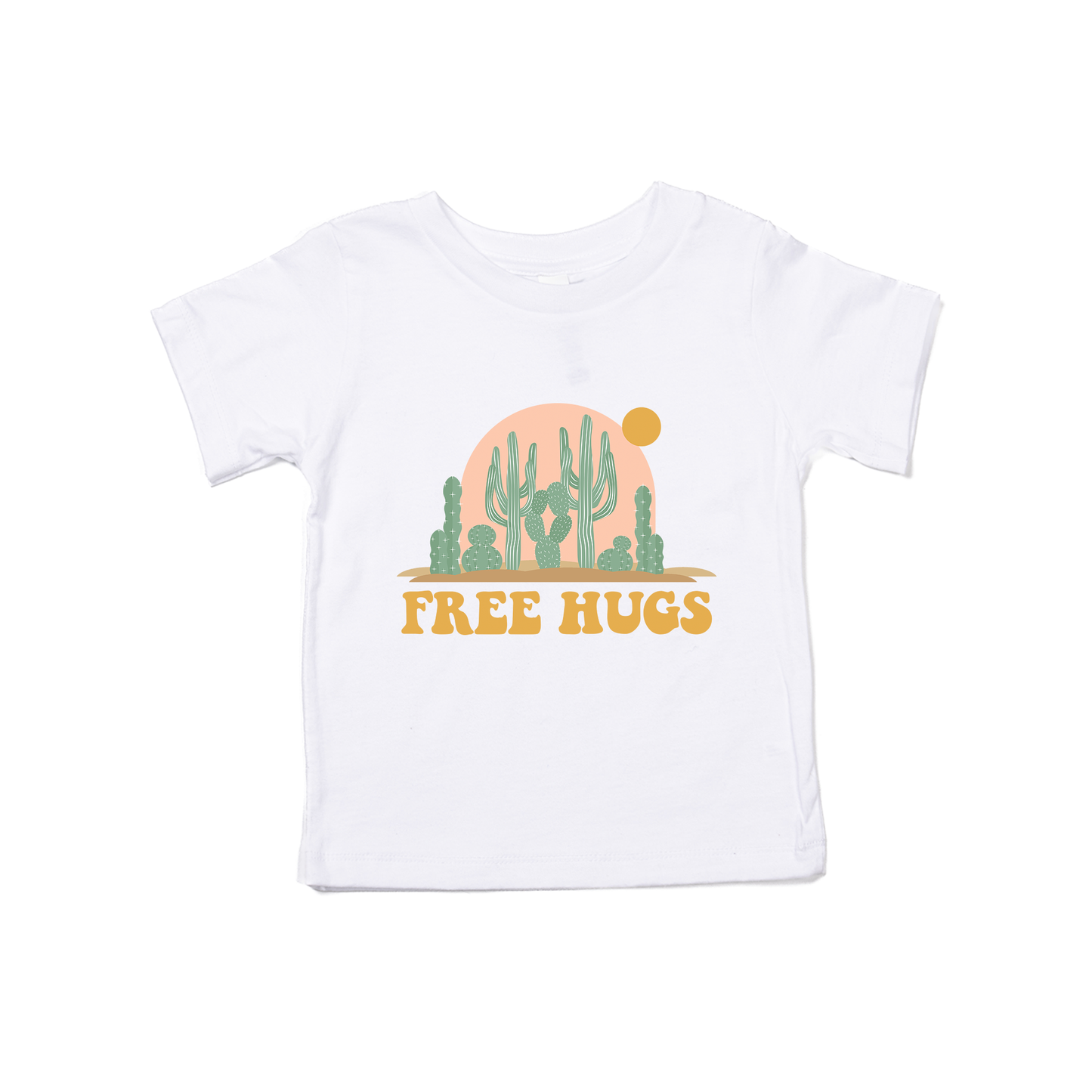 Free Hugs - Kids Tee (White)