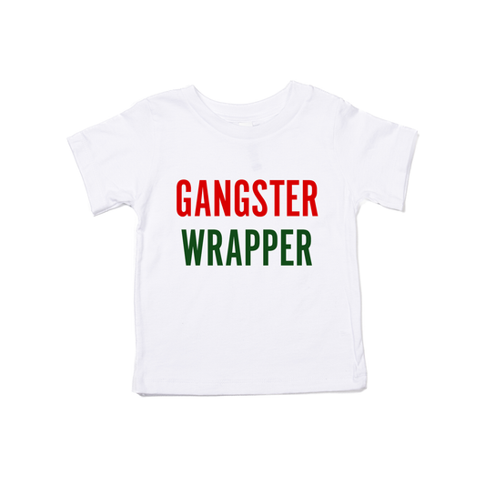 Gangster Wrapper - Kids Tee (White)
