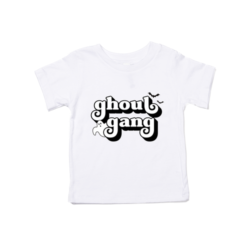 Ghoul Gang (Black) - Kids Tee (White)