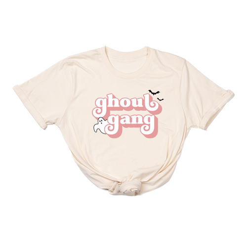 Ghoul Gang (Pink) - Tee (Natural)