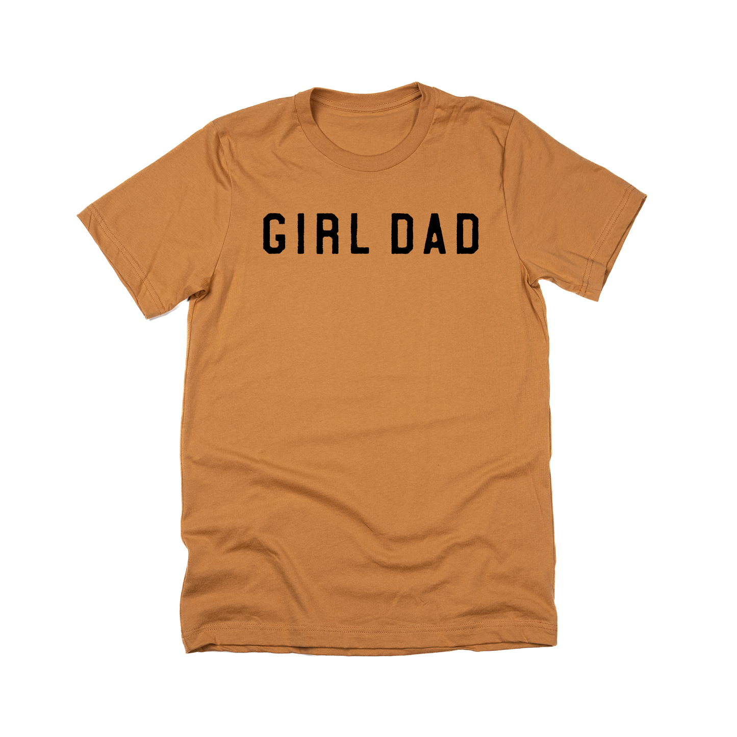Girl Dad® (Across Front, Black) - Tee (Camel)
