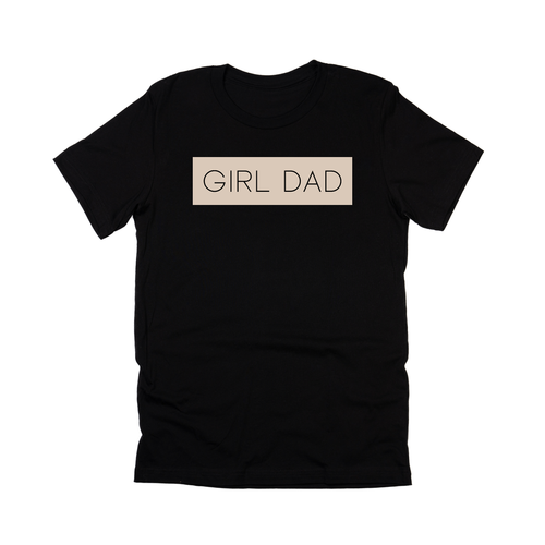 Girl Dad® (Boxed Collection, Stone Box/Black Text) - Tee (Black)
