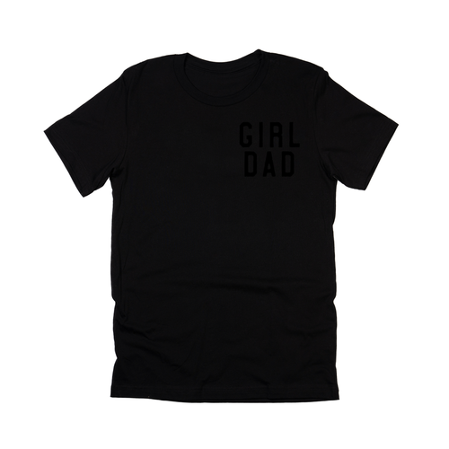 Girl Dad® (Pocket, Black) - Tee (Black)