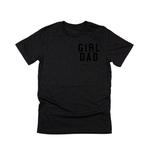 Girl Dad® (Pocket, Black) - Tee (Charcoal Black)