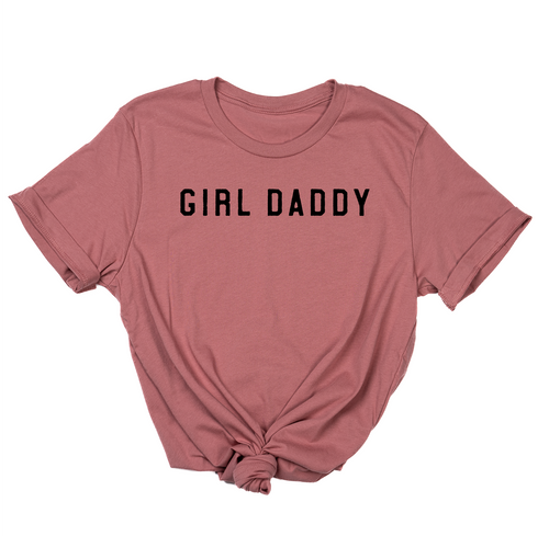 Girl Daddy (Black) - Tee (Mauve)