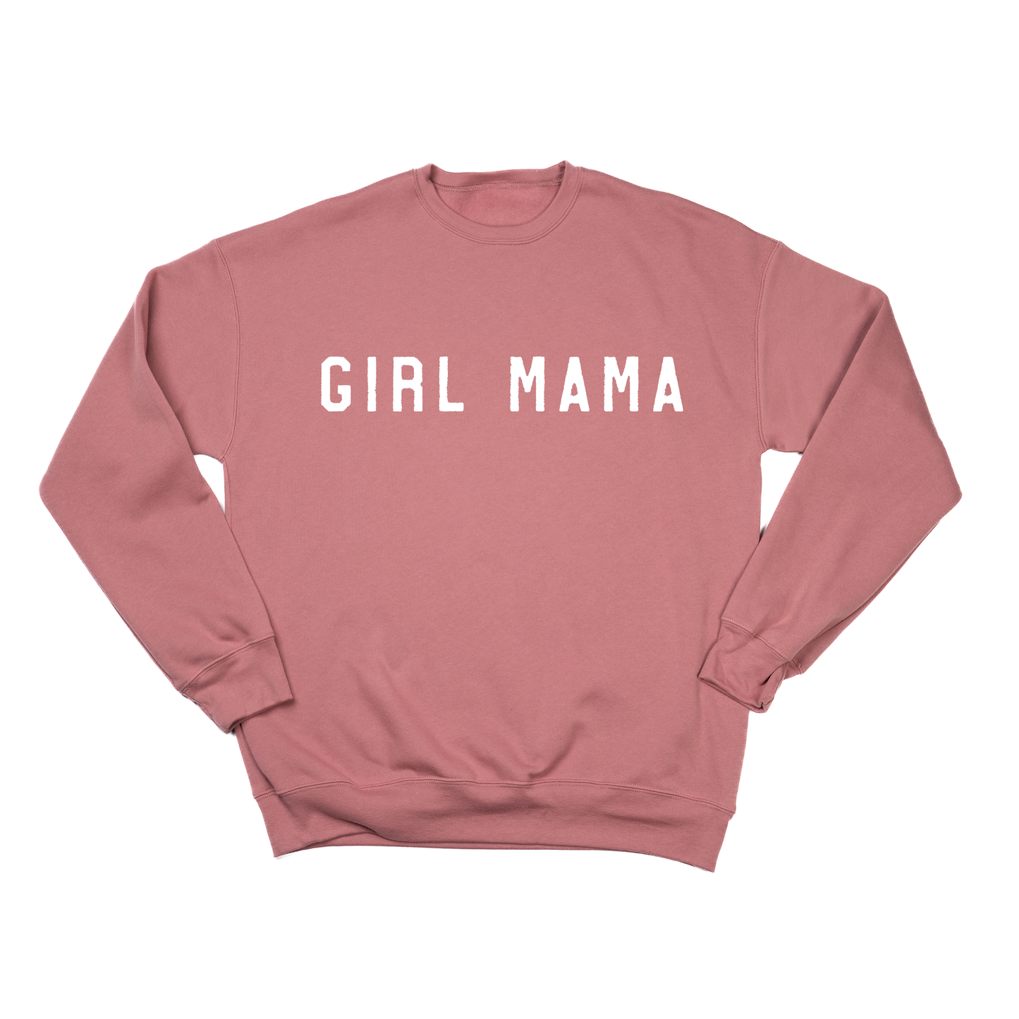 Girl Mama (White) - Sweatshirt (Mauve)