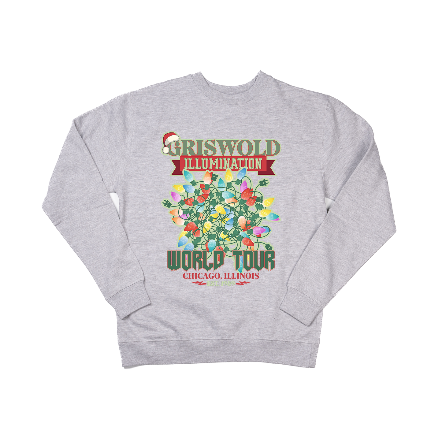 Griswold Illumination World Tour (Graphic) - Sweatshirt (Heather Gray)