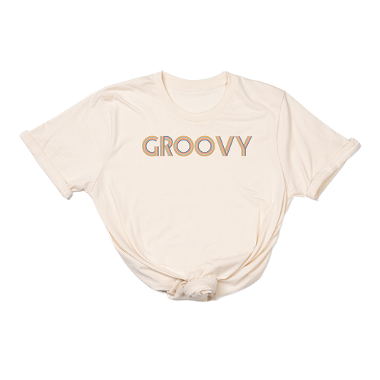 GROOVY (Vintage) - Tee (Natural)