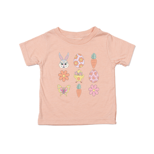 Groovy Easter Favorites - Kids Tee (Peach)