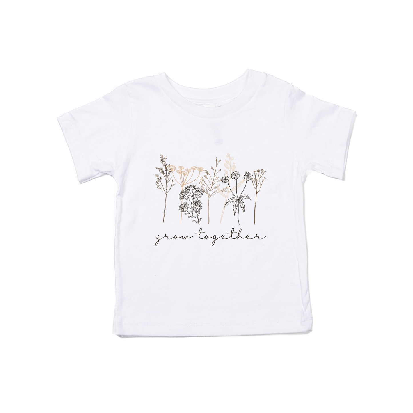 Grow Together *Donation* - Kids Tee (White)