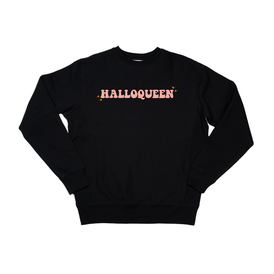 HALLOQUEEN - Heavyweight Sweatshirt (Black)
