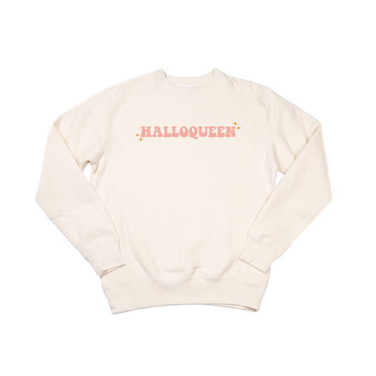 HALLOQUEEN - Heavyweight Sweatshirt (Natural)