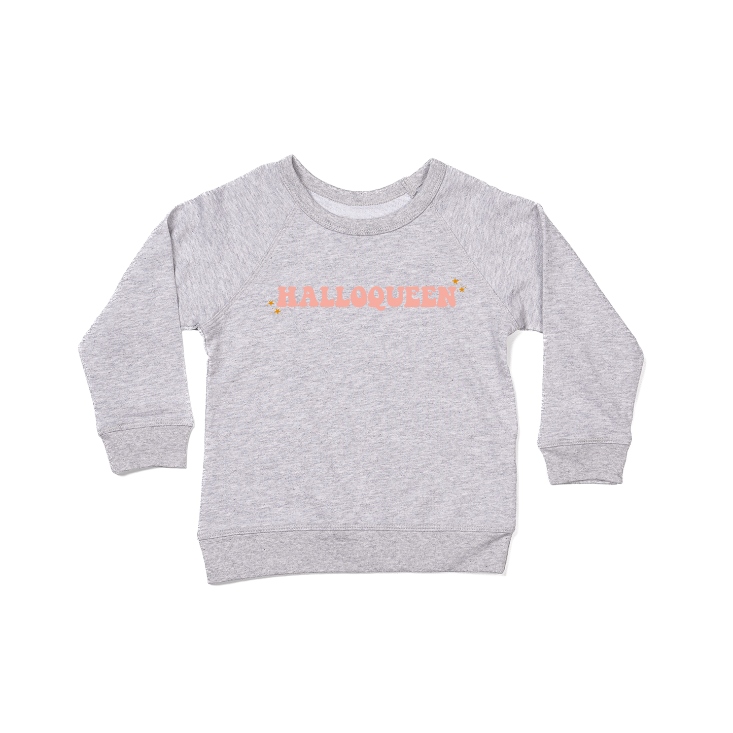 HALLOQUEEN - Kids Sweatshirt (Heather Gray)