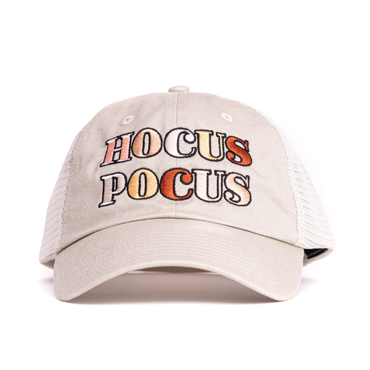 HOCUS POCUS - Baseball Hat (Stone)