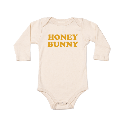 HONEY BUNNY - Bodysuit (Natural, Long Sleeve)