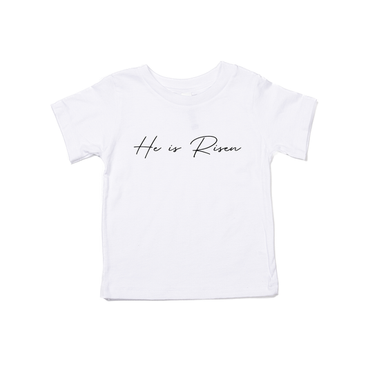 He Is Risen - Kids Tee (White)