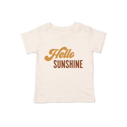 Hello Sunshine - Kids Tee (Natural)