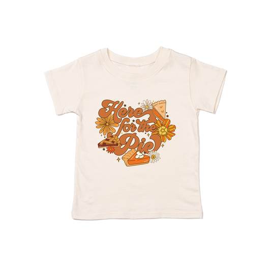 Here for the Pie - Kids Tee (Natural)