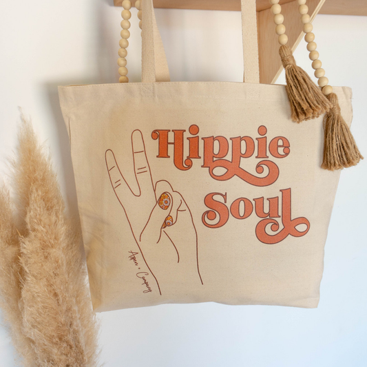Hippie Soul (Vintage) - Tote (Natural)