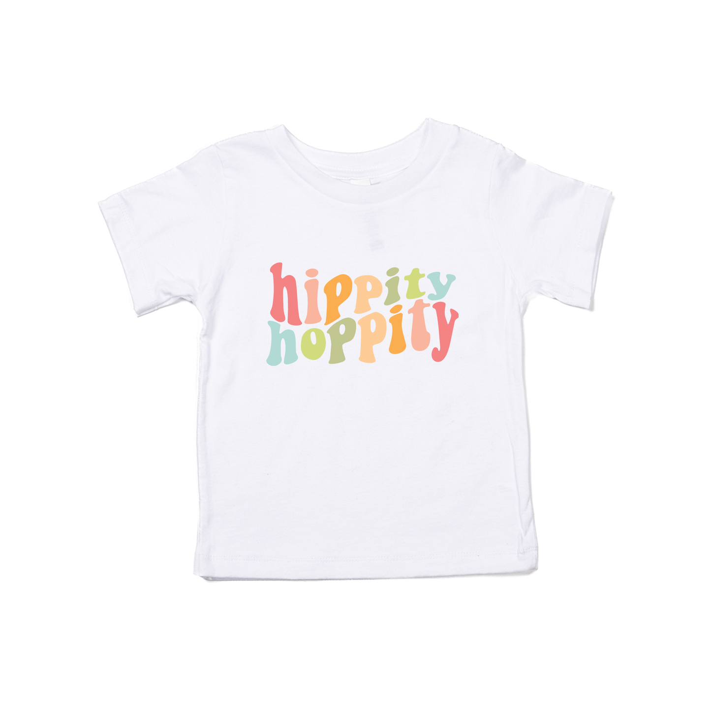 Hippity Hoppity - Kids Tee (White)