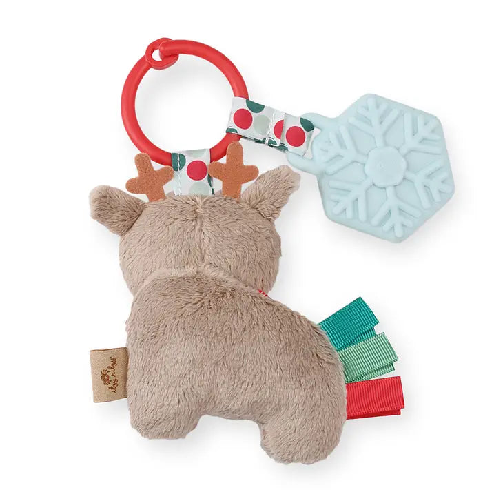 Holiday Reindeer Plush + Teether