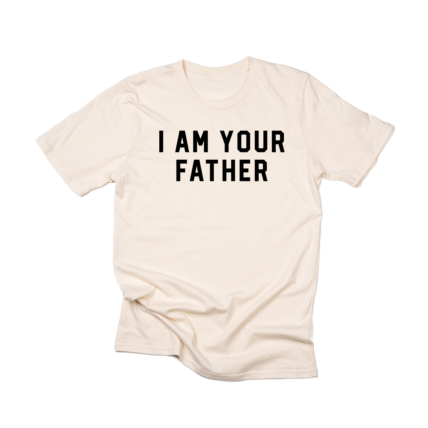 I Am Your Father (Black) - Tee (Natural)