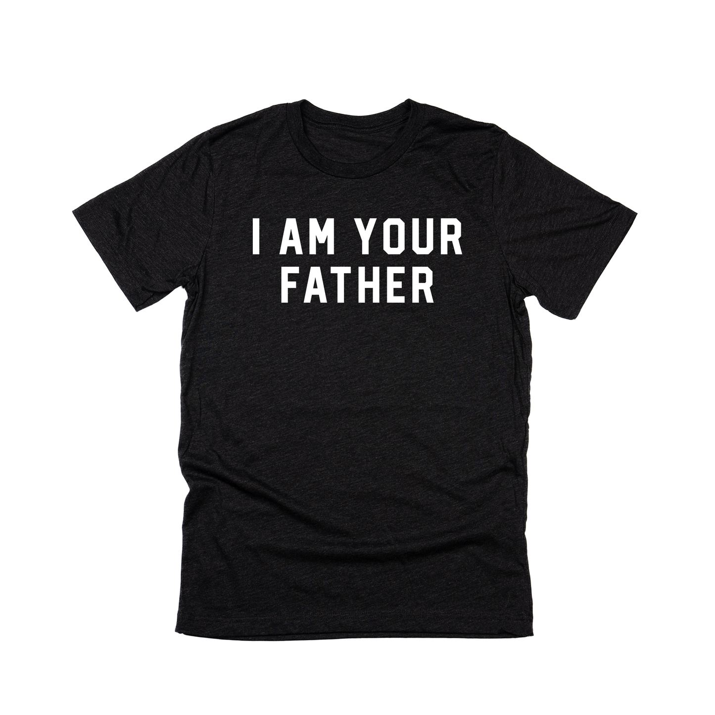 I Am Your Father (White) - Tee (Charcoal Black)
