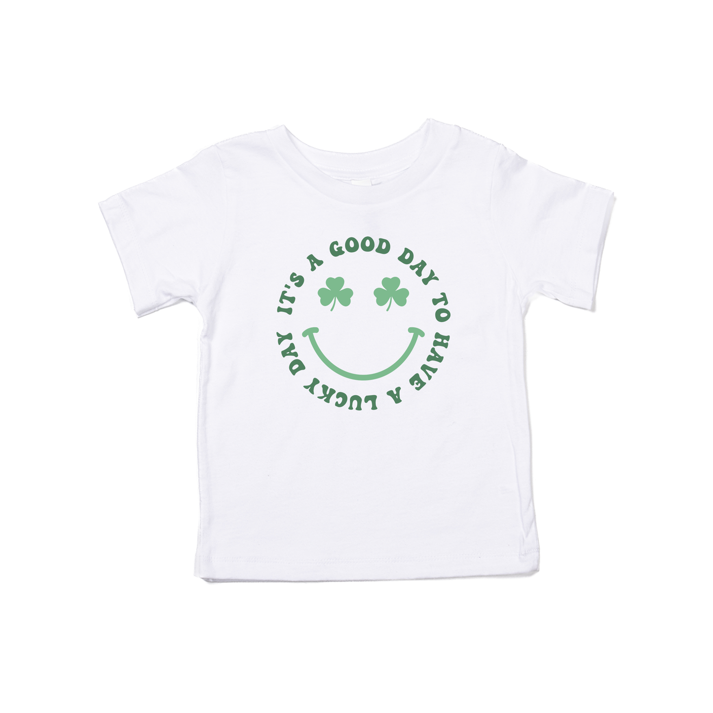 It's a good day to have a Lucky day (St. Patrick's) - Kids Tee (White)