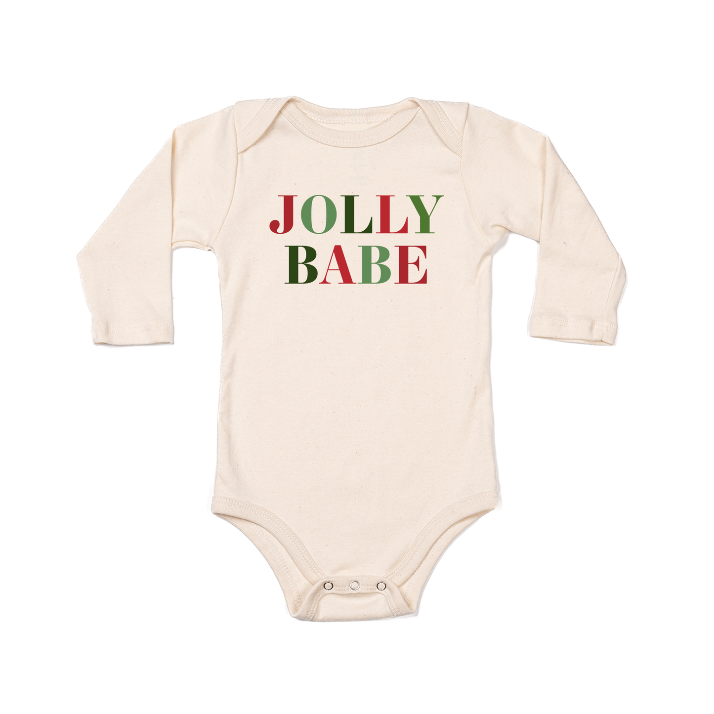 Jolly Babe - Bodysuit (Natural, Long Sleeve)