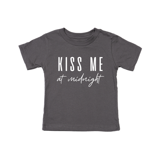 Kiss Me At Midnight - Kids Tee (Ash)