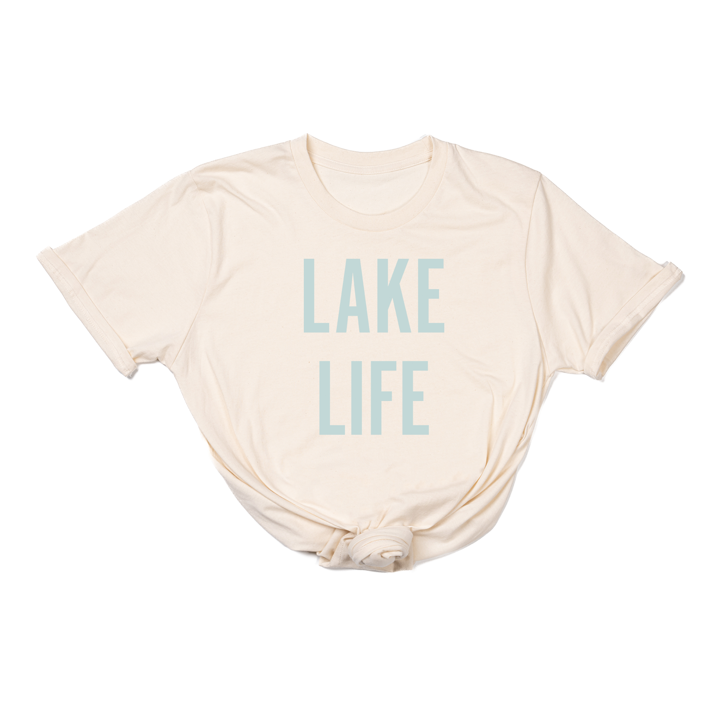 Lake Life (Sky) - Tee (Natural)