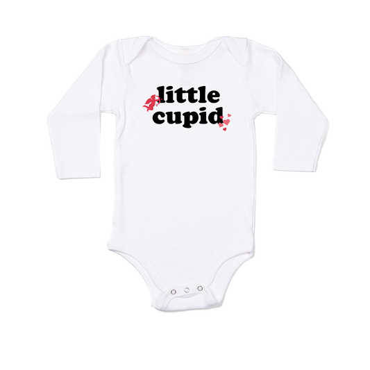 Little Cupid - Bodysuit (White, Long Sleeve)