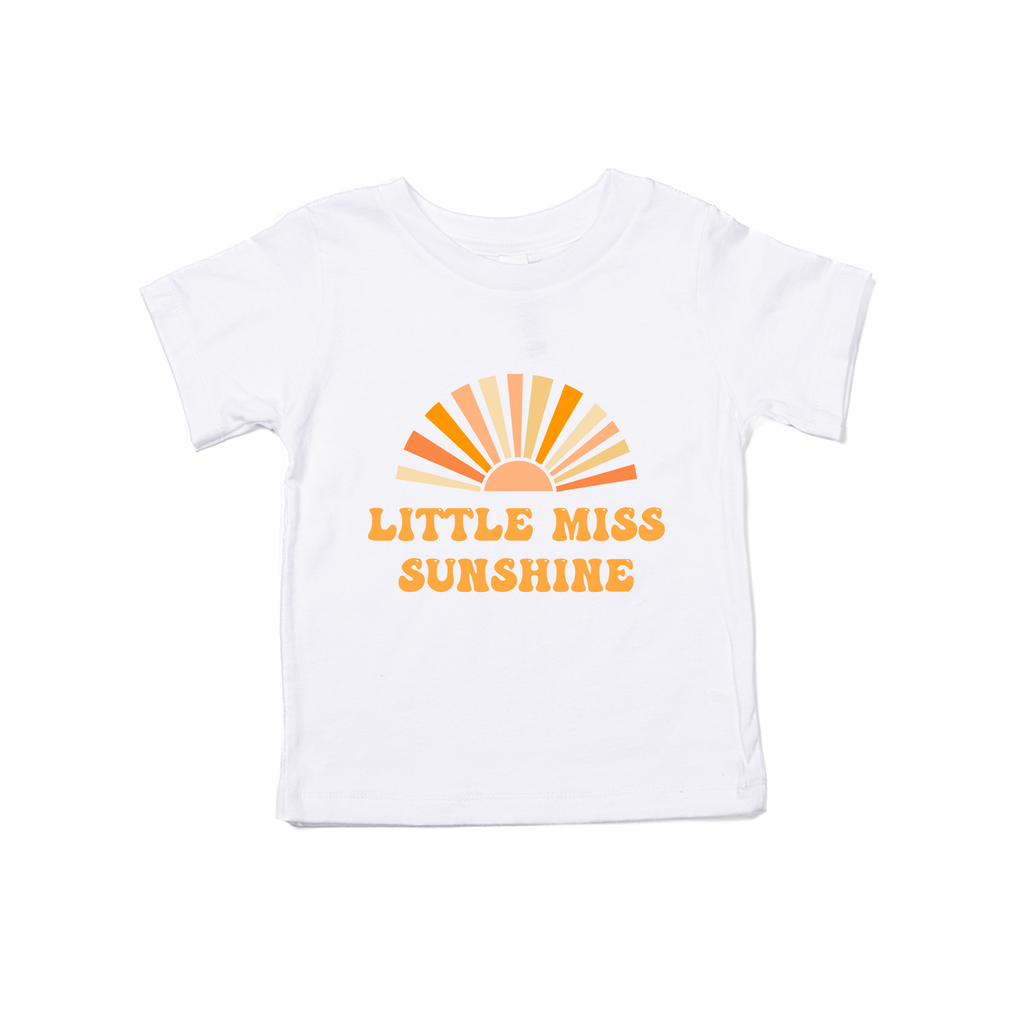 Little Miss Sunshine - Kids Tee (White)