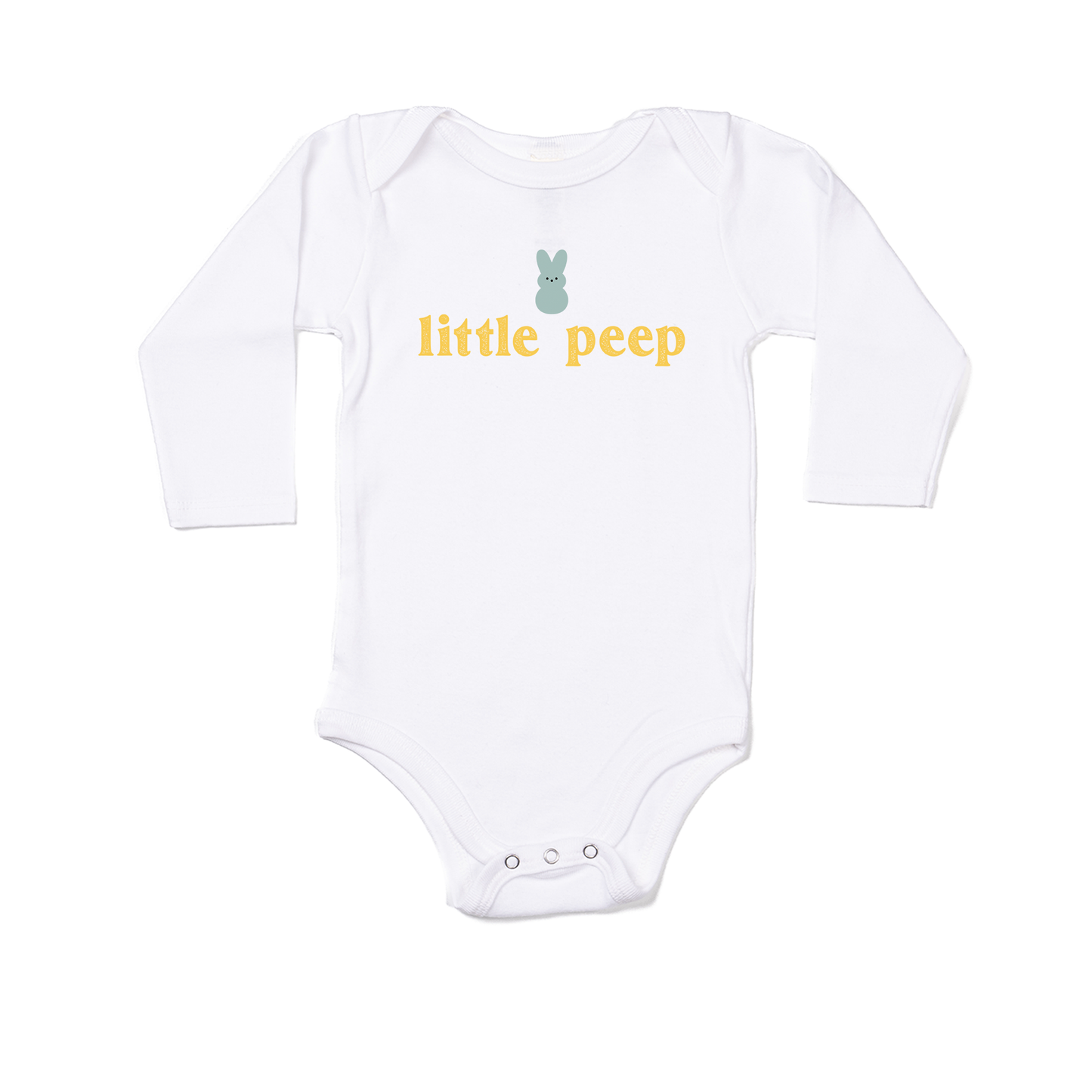 Little Peep - Bodysuit (White, Long Sleeve)